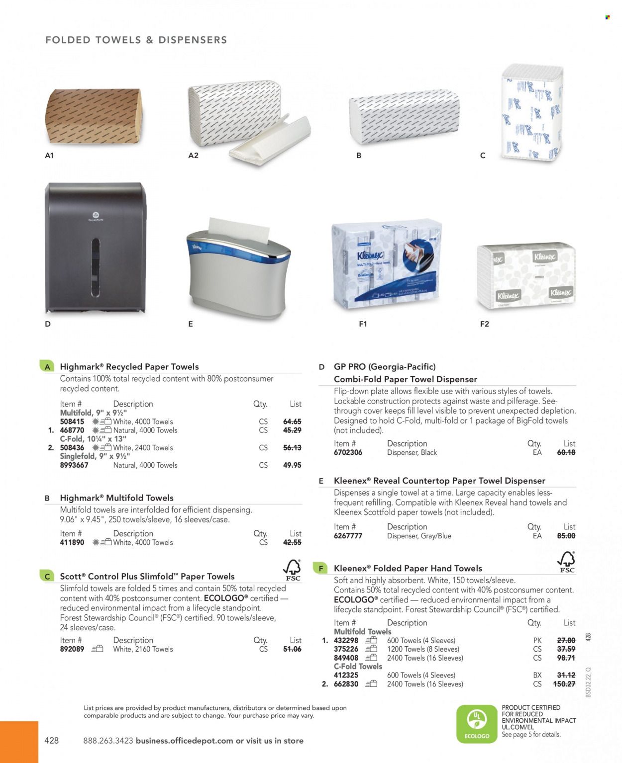 Office DEPOT 2022 Business Reference Guide Promotions & Flyer Specials September 2022