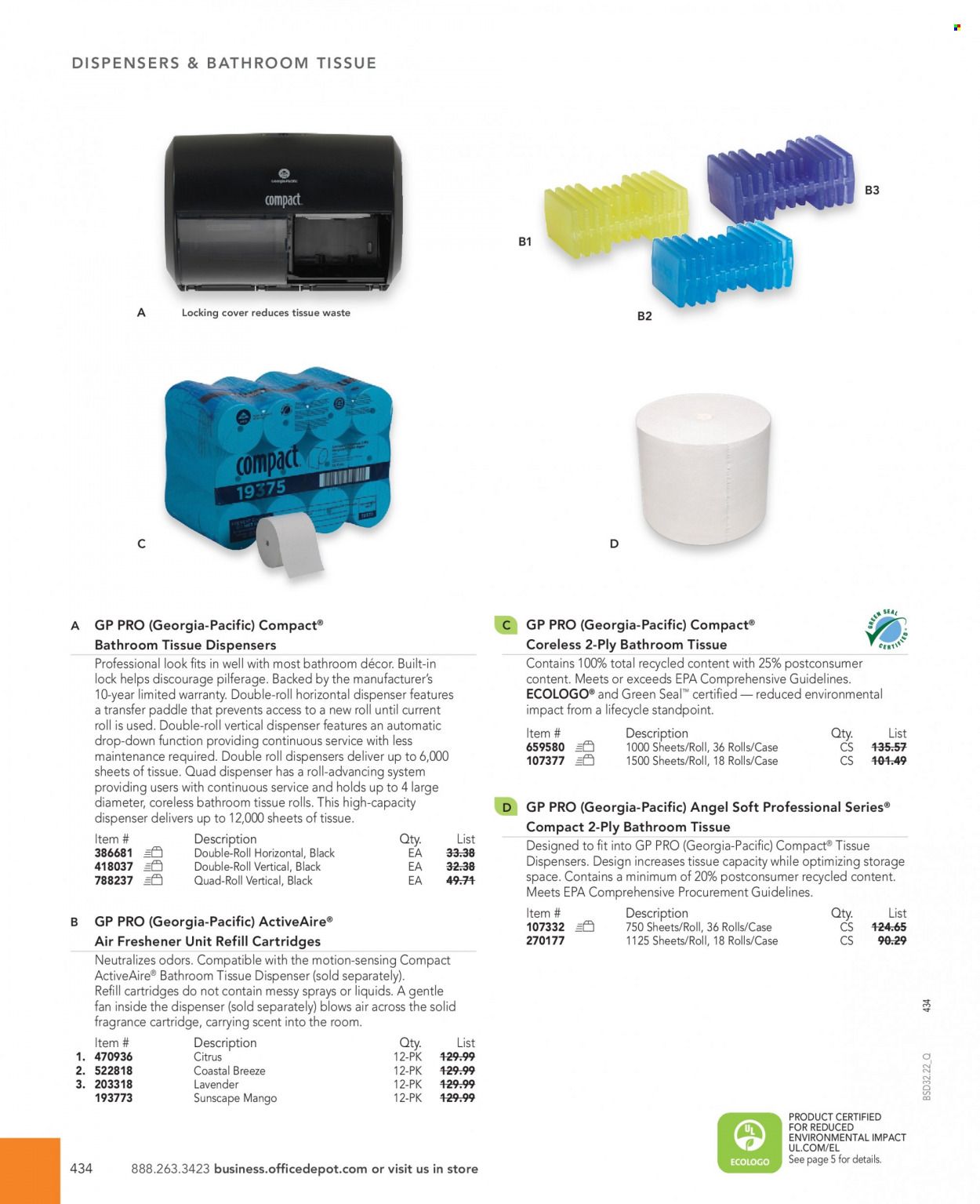 Office DEPOT 2022 Business Reference Guide Promotions & Flyer Specials September 2022