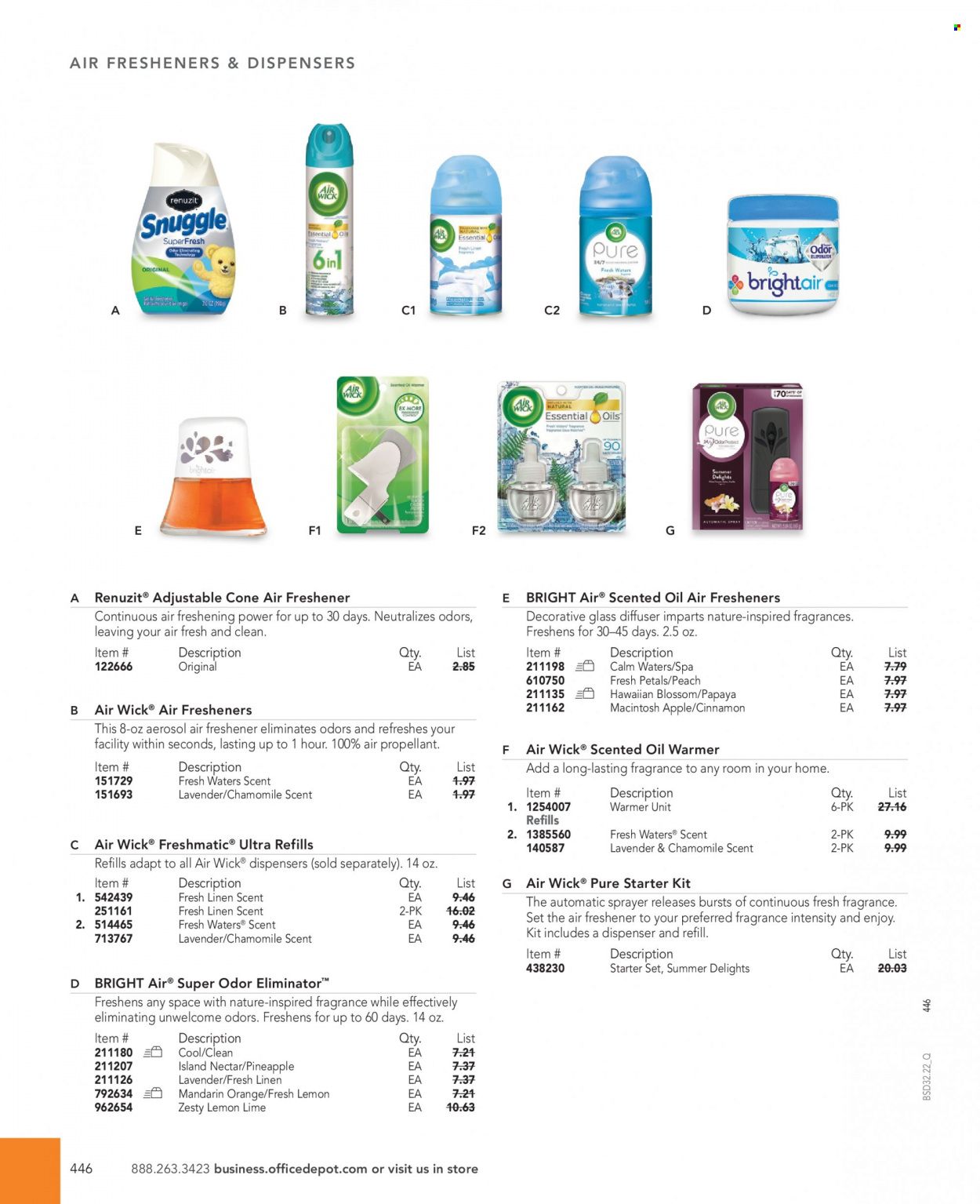 Office DEPOT 2022 Business Reference Guide Promotions & Flyer Specials September 2022