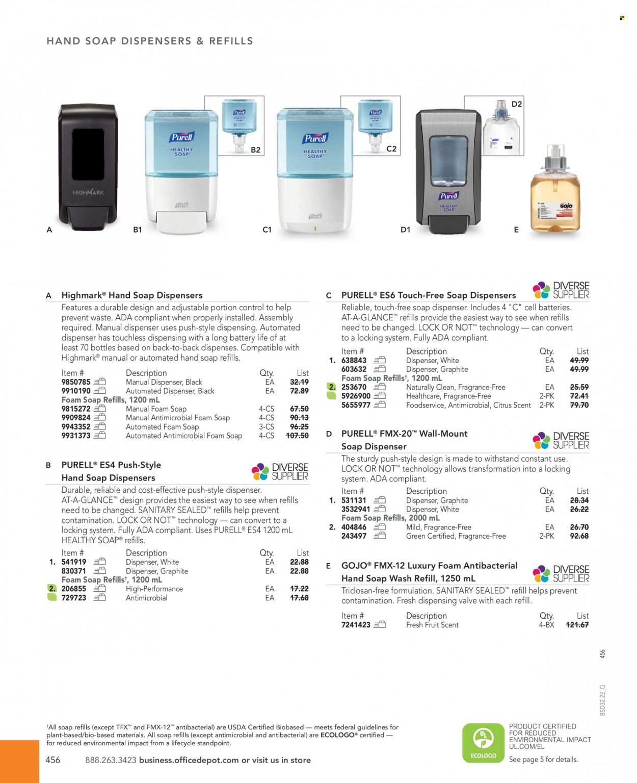 Office DEPOT 2022 Business Reference Guide Promotions & Flyer Specials September 2022
