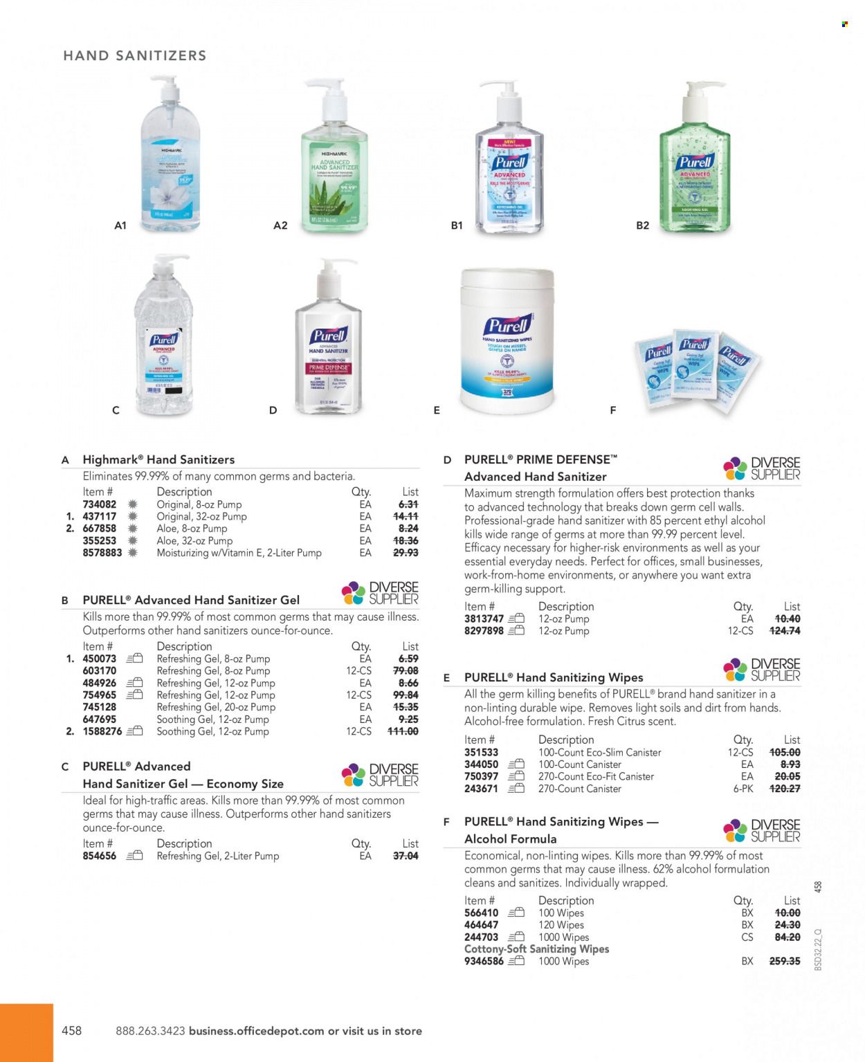 Office DEPOT 2022 Business Reference Guide Promotions & Flyer Specials September 2022
