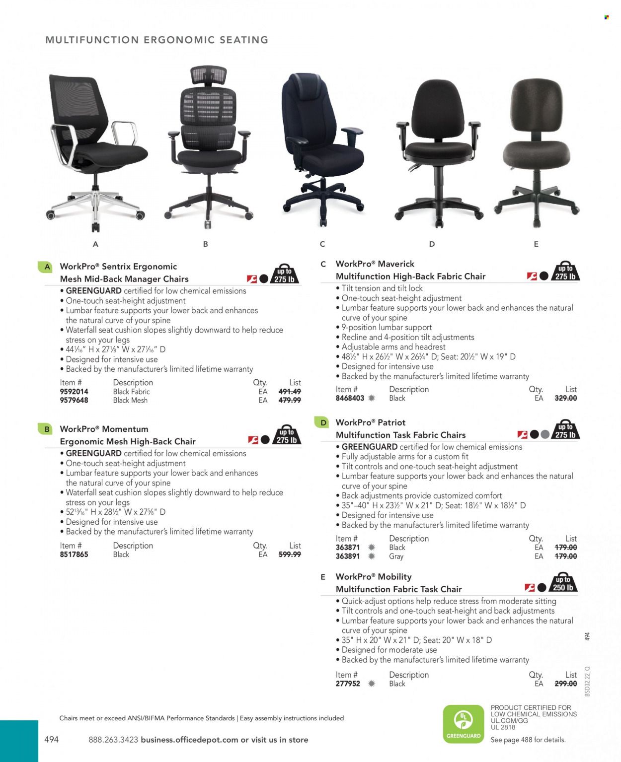 Office DEPOT 2022 Business Reference Guide Promotions & Flyer Specials September 2022