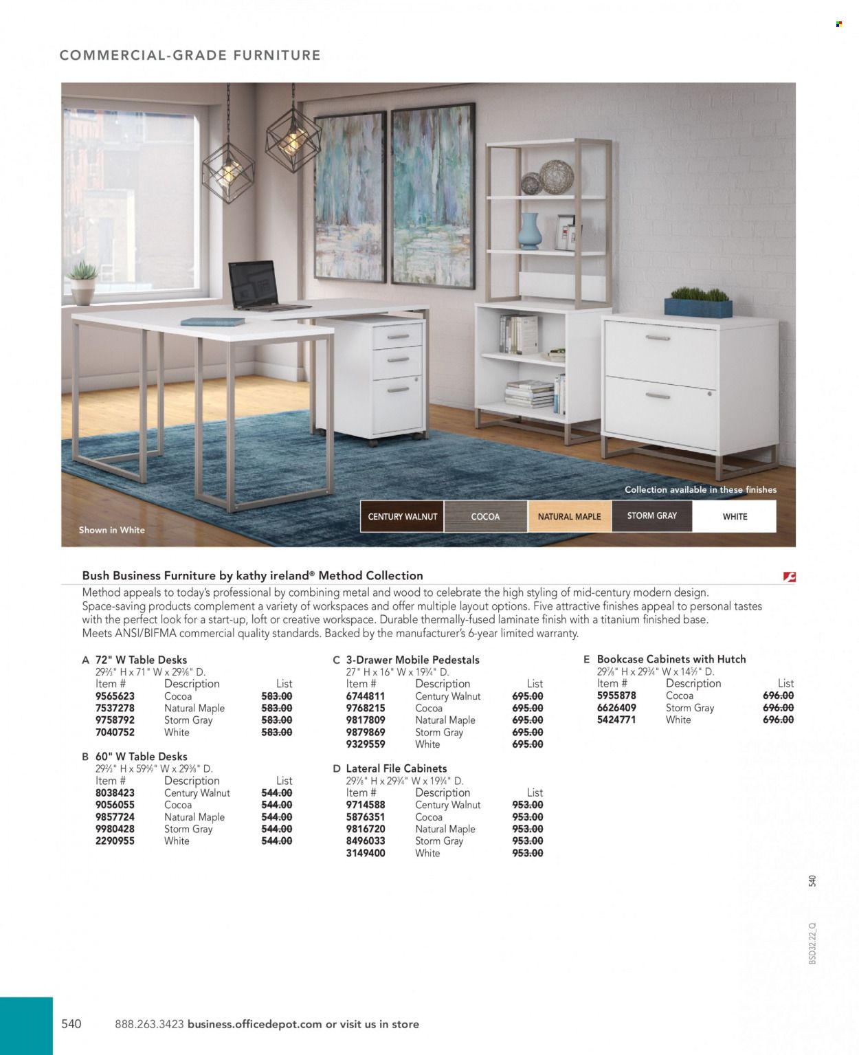 Office DEPOT 2022 Business Reference Guide Promotions & Flyer Specials September 2022