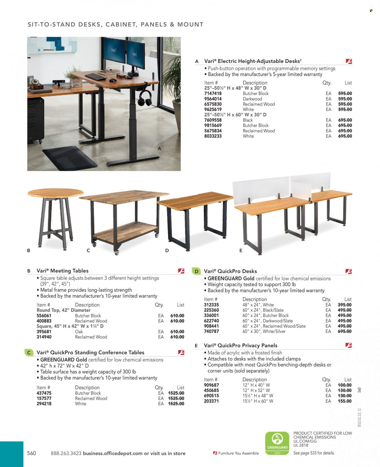 Office DEPOT 2022 Business Reference Guide Promotions & Flyer Specials September 2022