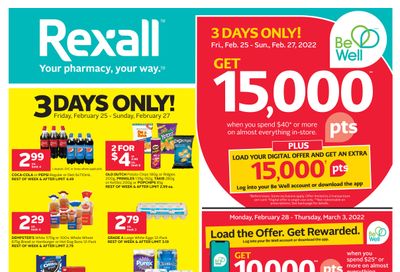 Rexall (West) Flyer February 25 to March 3
