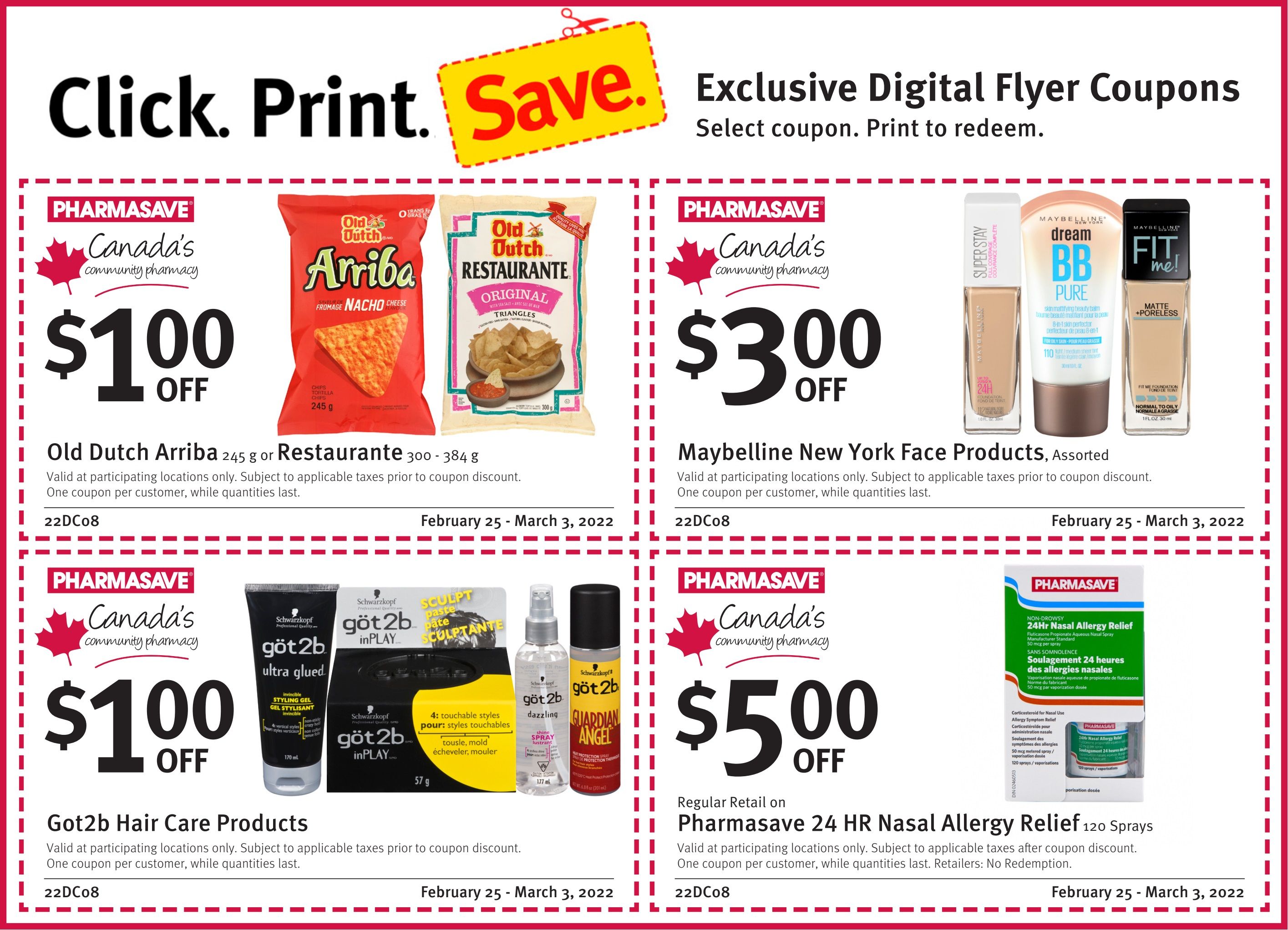 Pharmasave (ON) Flyer February 25 to March 3