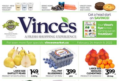 Vince's Market Flyer February 24 to March 9