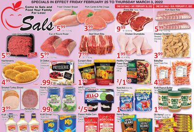 Sal's Grocery Flyer February 25 to March 3