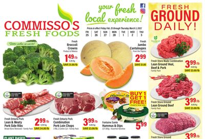 Commisso's Fresh Foods Flyer February 25 to March 3