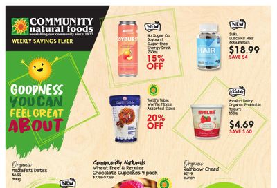 Community Natural Foods Flyer February 24 to March 2