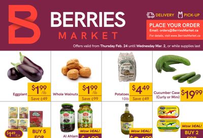 Berries Market Flyer February 24 to March 2