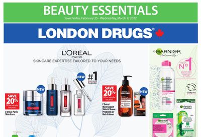 London Drugs Beauty Essentials Flyer February 25 to March 9