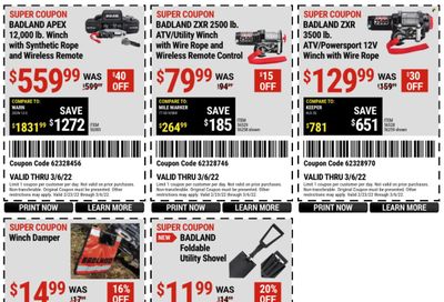 Harbor Freight Weekly Ad Flyer February 24 to March 3