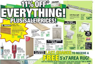 Menards Weekly Ad Flyer February 24 to March 3