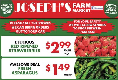 Joseph's Farm Market Flyer March 25 to 30