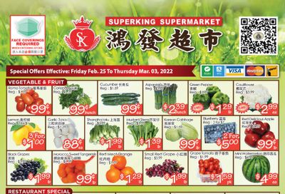 Superking Supermarket (North York) Flyer February 25 to March 3