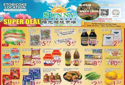 Sunny Foodmart (Etobicoke) Flyer February 25 to March 3