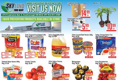 Skyland Food Mart Flyer February 25 to March 3