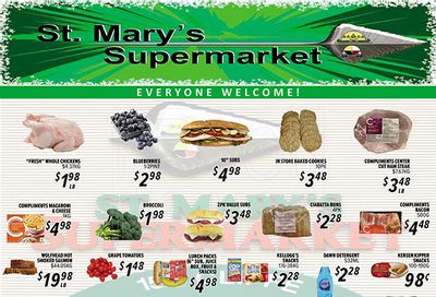 St. Mary's Supermarket Flyer February 23 to March 1