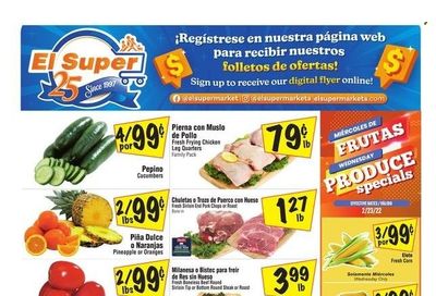 El Super (CA, NM, NV, TX) Weekly Ad Flyer February 25 to March 4