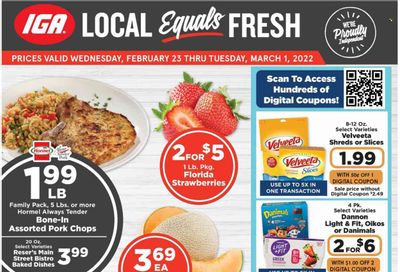 IGA Weekly Ad Flyer February 25 to March 4