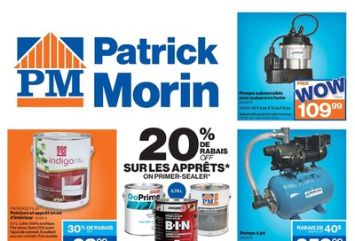 Patrick Morin Flyer March 26 to April 1