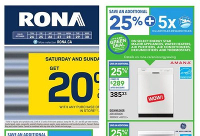 Rona (ON) Flyer October 24 to 30