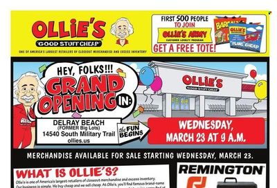 Ollie's Bargain Outlet Weekly Ad Flyer February 25 to March 4