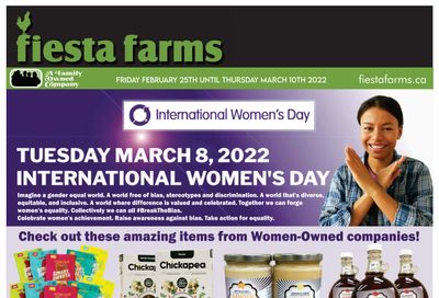Fiesta Farms Flyer February 25 to March 10
