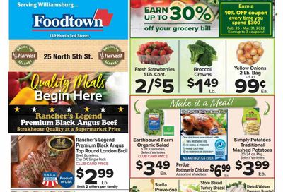Foodtown (NJ, NY, PA) Weekly Ad Flyer February 25 to March 4