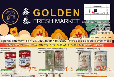 Golden Fresh Market Flyer February 25 to March 3