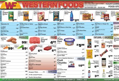 Western Foods Flyer February 23 to March 1