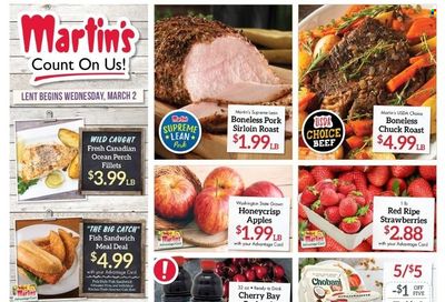 Martin’s (IN, MI) Weekly Ad Flyer February 25 to March 4