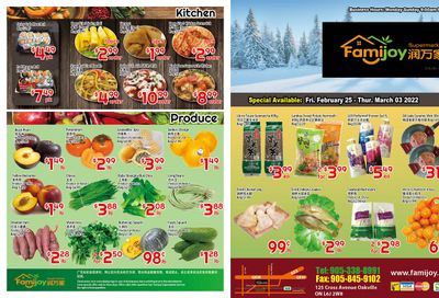 Famijoy Supermarket Flyer February 25 to March 3