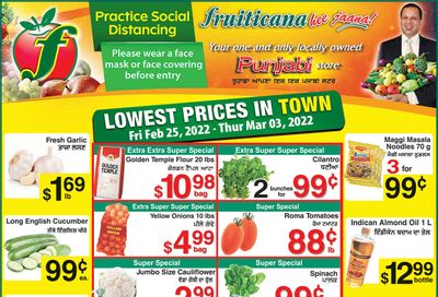 Fruiticana (Calgary) Flyer February 25 to March 3