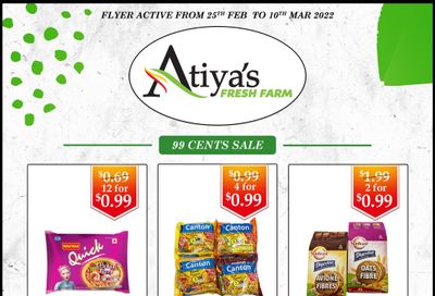 Atiya's Fresh Farm Flyer February 25 to March 10