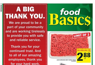 Food Basics (Rest of ON) Flyer March 26 to April 1
