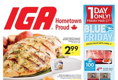 IGA (West) Flyer March 26 to April 1