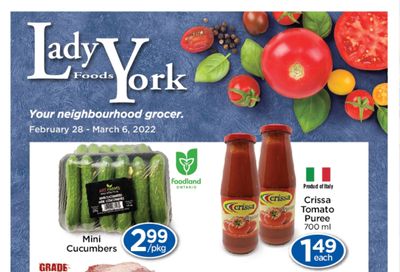 Lady York Foods Flyer February 28 to March 6