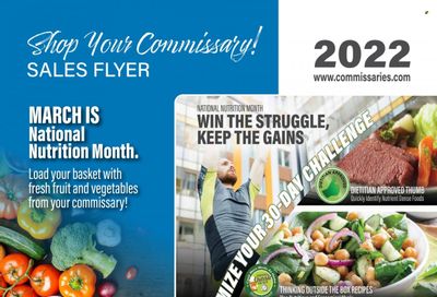 Commissary Weekly Ad Flyer March 1 to March 8