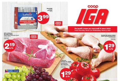 Coop IGA Flyer March 3 to 9