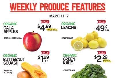 Pomme Natural Market Flyer March 1 to 7