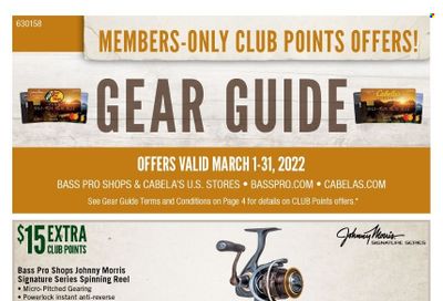 Bass Pro Shops Weekly Ad Flyer March 1 to March 8