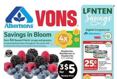 Vons (CA) Weekly Ad Flyer March 1 to March 8