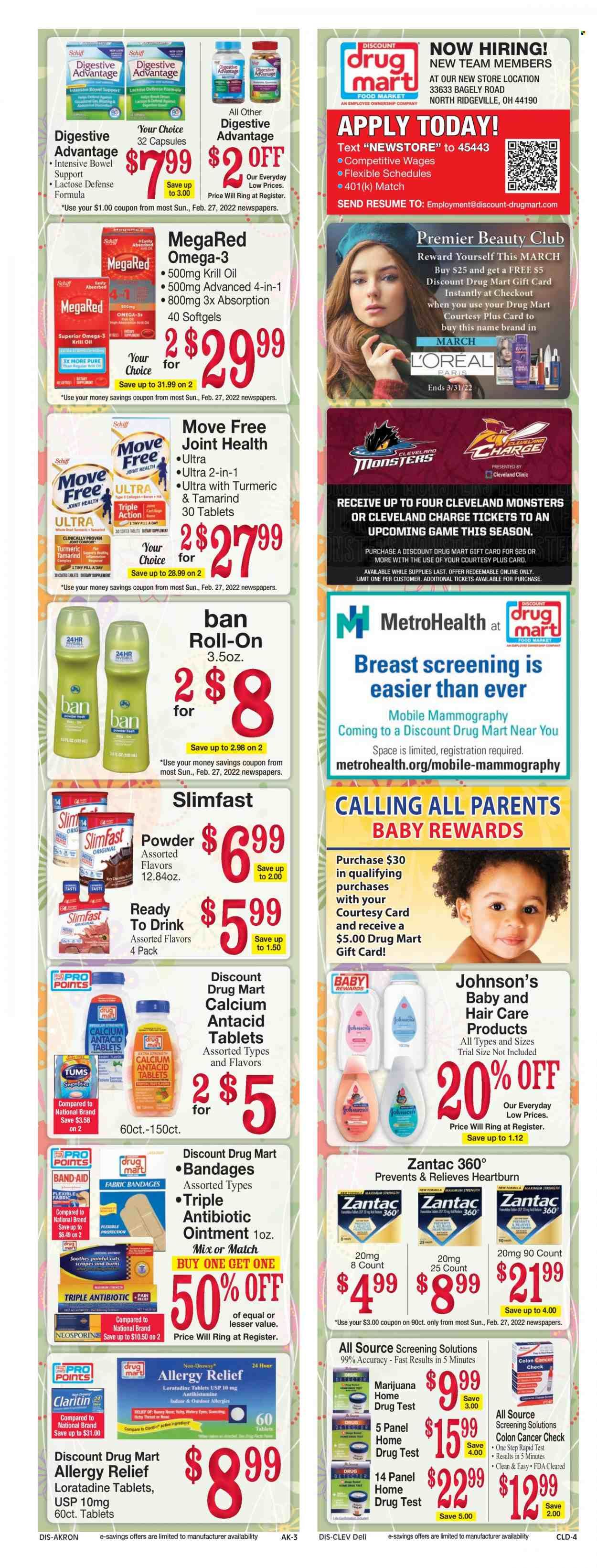 Discount Drug Mart (OH) Weekly Ad Flyer March 1 to March 8