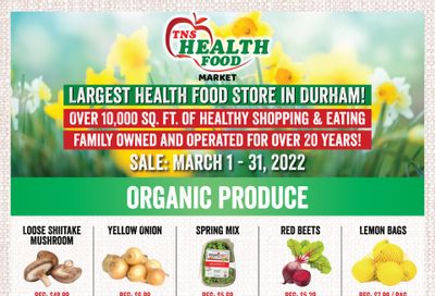 TNS Health Food Flyer March 1 to 31