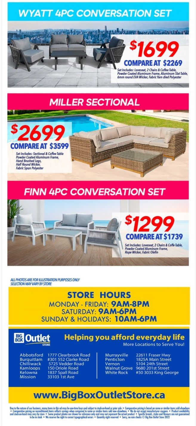 Big Box Outlet Store Flyer March 2 to 8