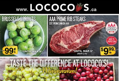 Lococo's Flyer March 2 to 6