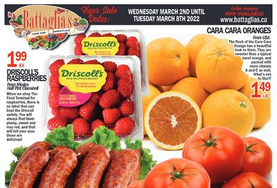Battaglia's Marketplace Flyer March 2 to 8