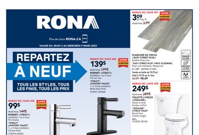 Rona (QC) Flyer March 3 to 9